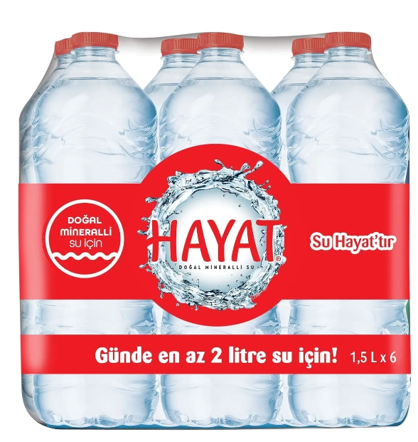 HAYAT POZANTI 1,5 L X 6 ADET