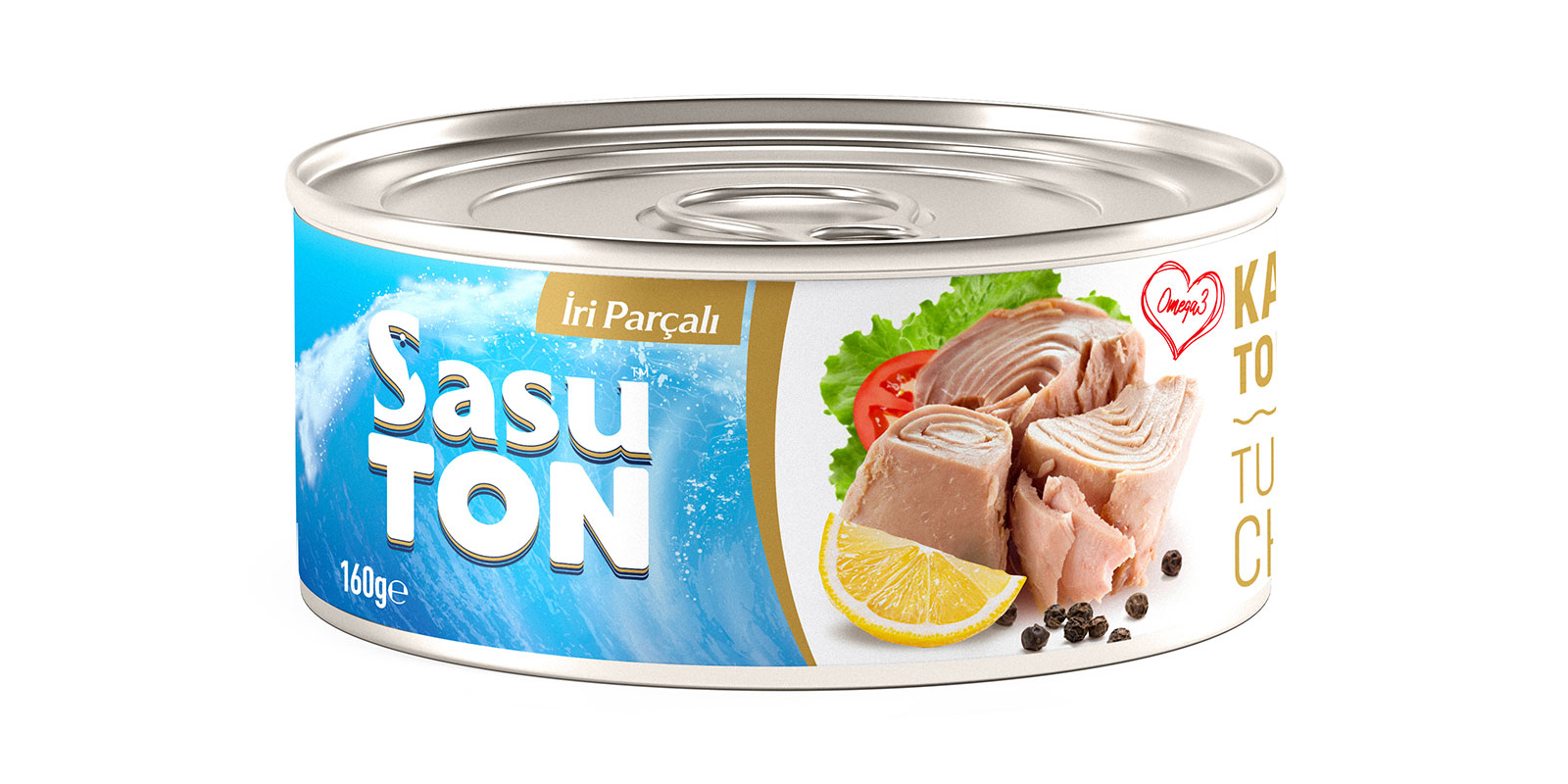 Sasu Sade Ton Balığı Kons. Mavi (2*160 Gr)