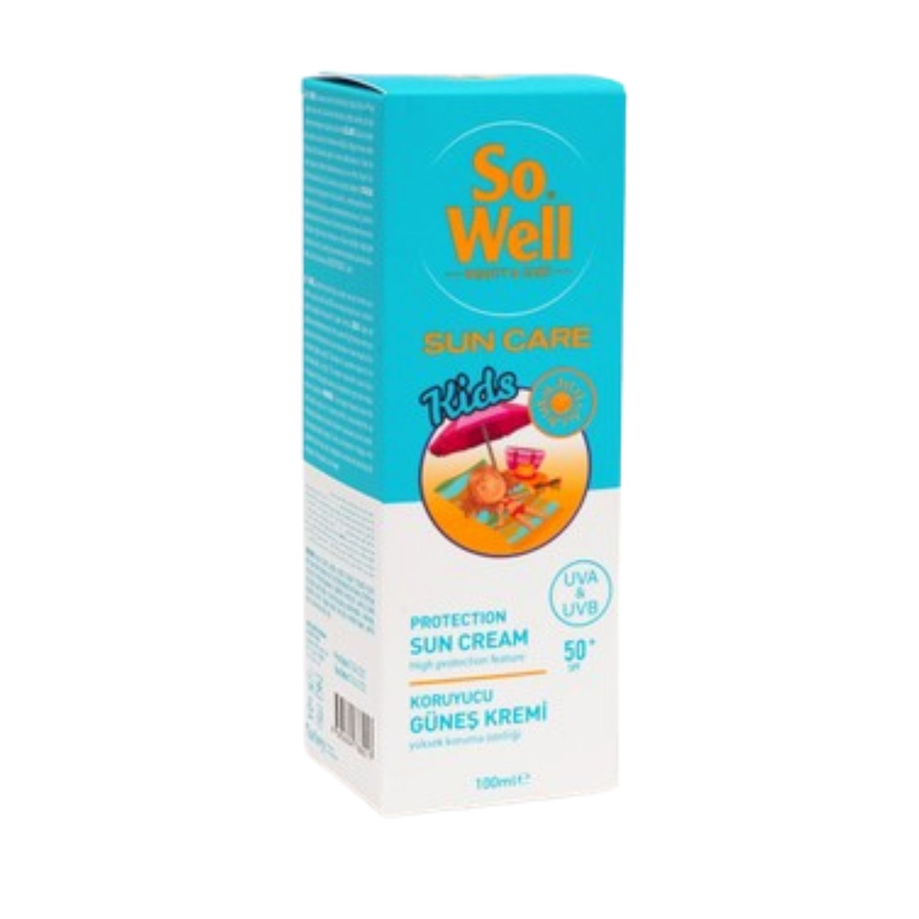 SOWELL 50 SPF GÜNEŞ KREMİ KIDS 75 ML