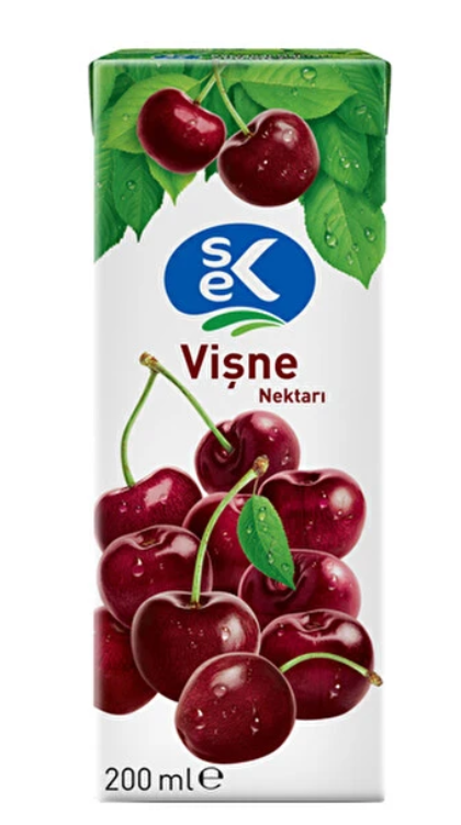 SEK VİŞNELİ MEYVE SUYU 200 ML