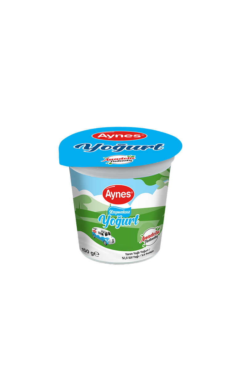 AYNES 150 GR YARIM YAĞLI YOĞURT