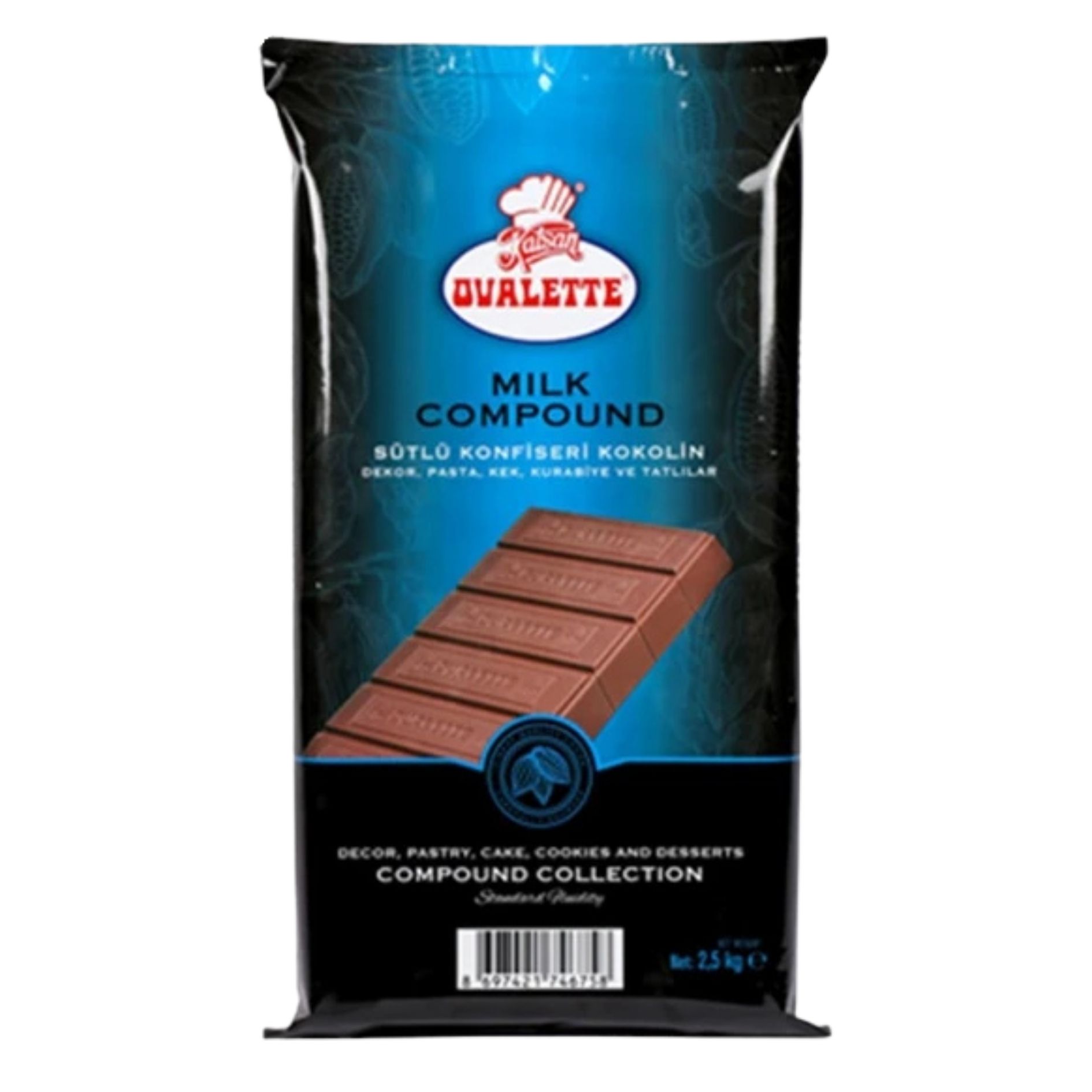 OVALETTE 2,5KG EKO SUTLU KUVER. (MAVI)