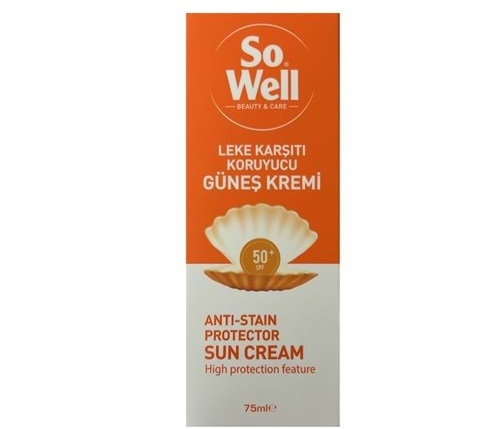 SOWELL 50 SPF GÜNEŞ KREMİ 75 ML