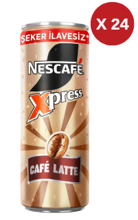 NESCAFE XPRESS ZERO LATTE 250 ML(24 ADET)