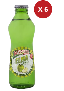 BEYPAZARI MEYVELİ MADEN SUYU ELMA 6 ADET