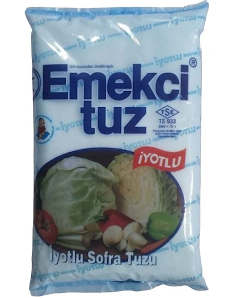 EMEKCİ TUZ 750 GR.