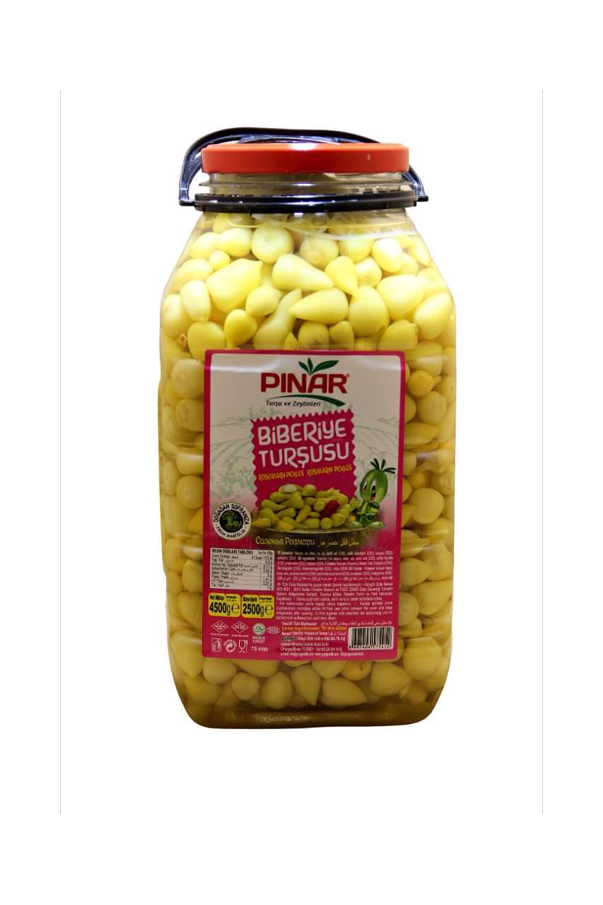 PINAR 4800 cc PET  BİBERİYE TURŞUSU 2,5 KG