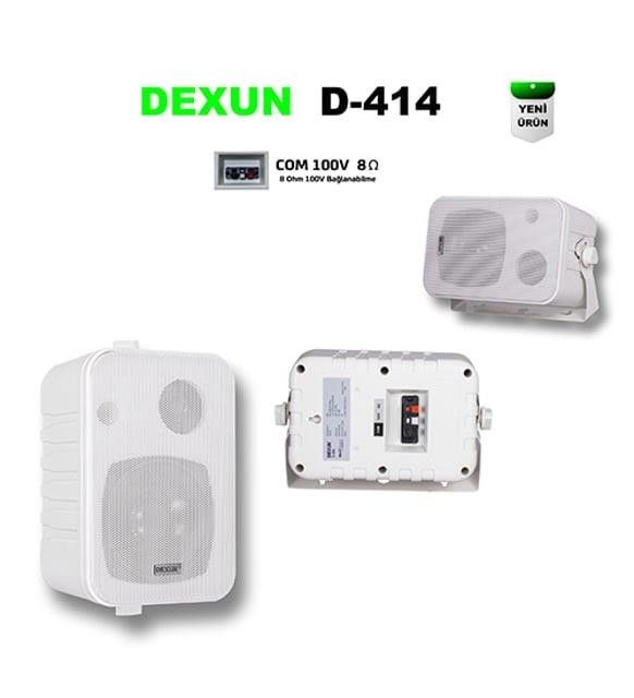 DEXUN D-414 10 W KOLON TİPİ HOPARLÖR.