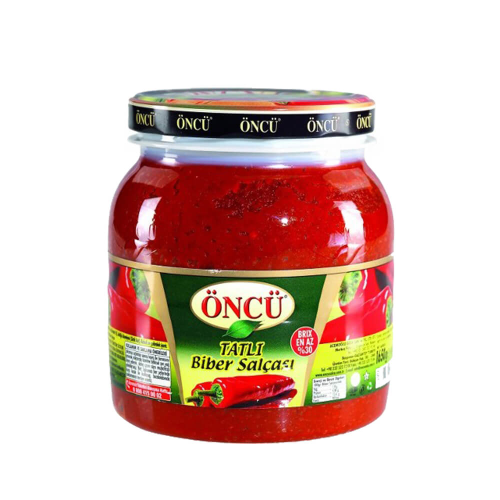 ÖNCÜ TATLI BİBER SALÇASI 1650 GR