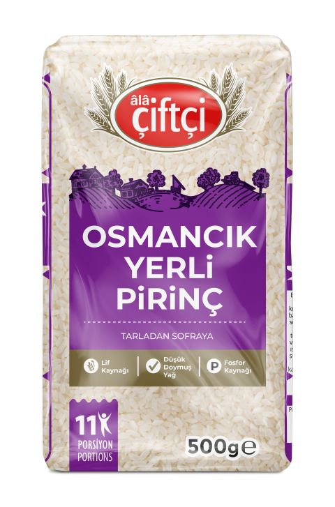 Ala Çiftçi Osmancık Yerli Pirinç 500 Gr